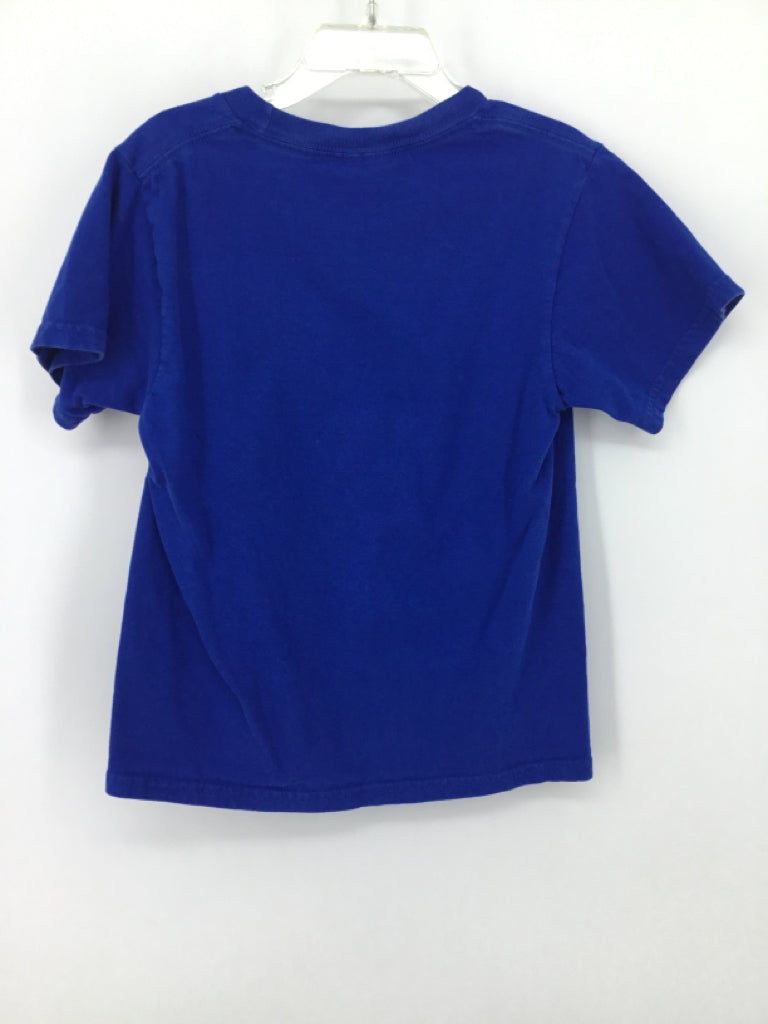 Port Company Child Size 5 Blue screen printed T-shirt - boys