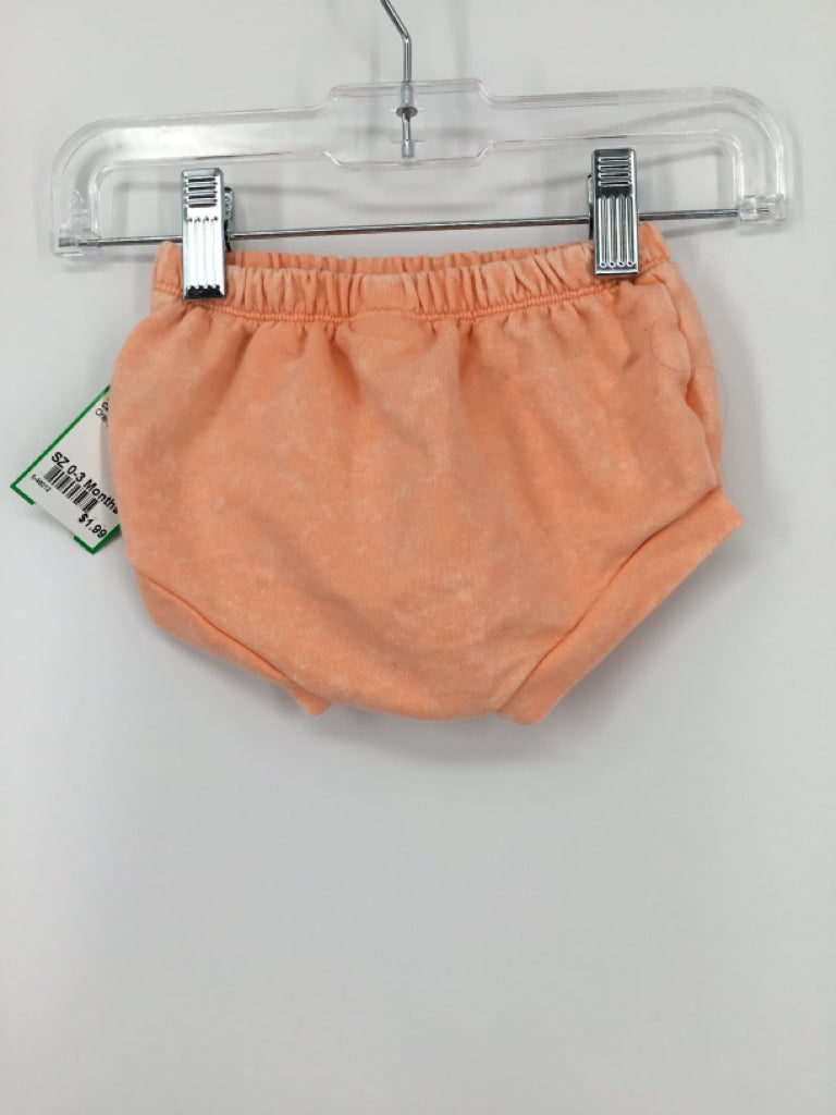 Cat & Jack Child Size 0-3 Months Orange Shorts - girls