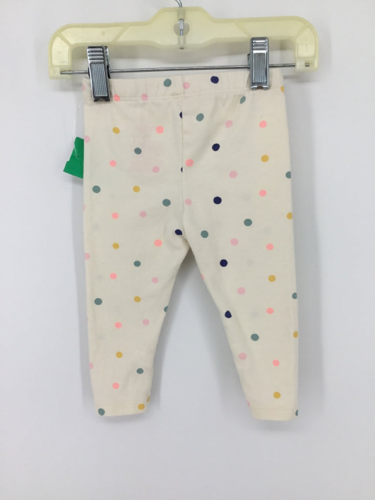 Cat & Jack Child Size 3-6 Months Cream Pants - girls