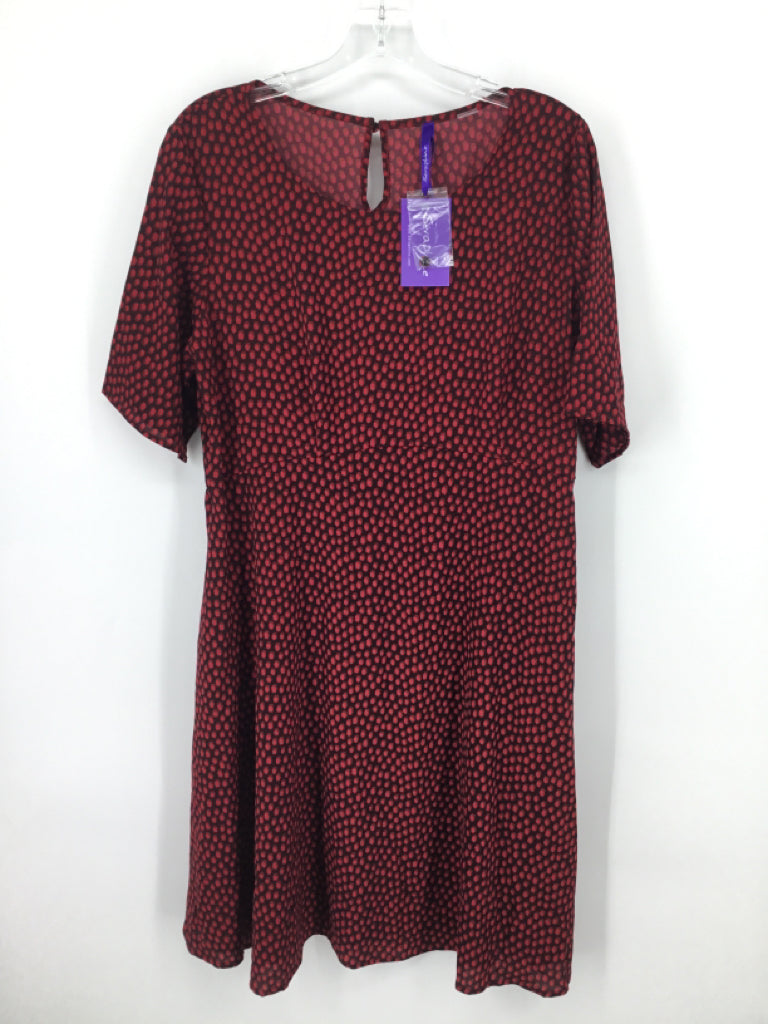 Seraphine Size L Poly Blend Dress - Maternity