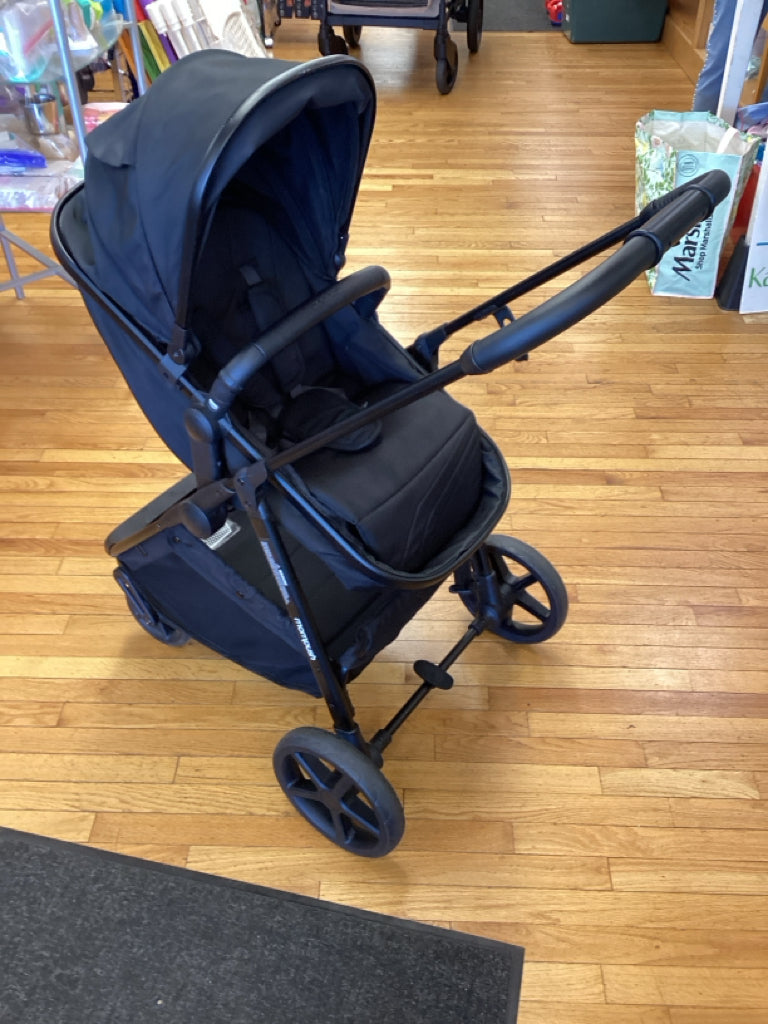 MomPush Wiz 2-in-1 Black Stroller - 2024