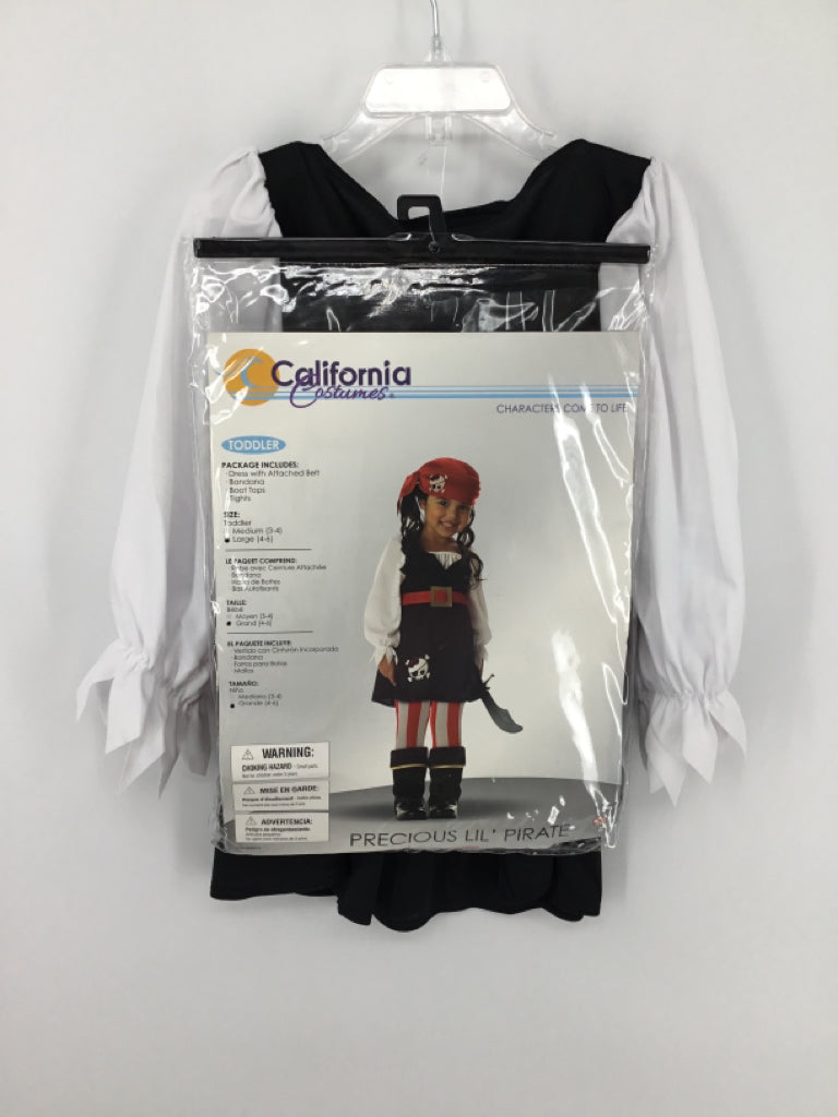 California Costume Child Size 4 Precious Lil' Pirate Halloween Costume