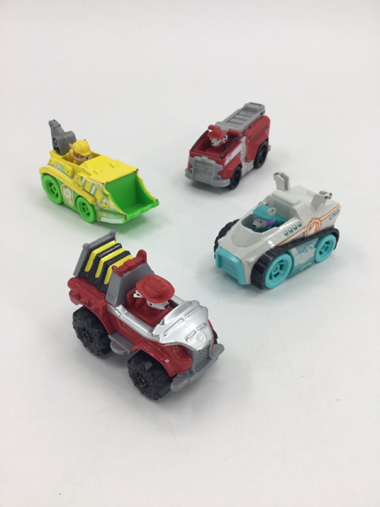 Paw Patrol Mini Cars - 4 pcs
