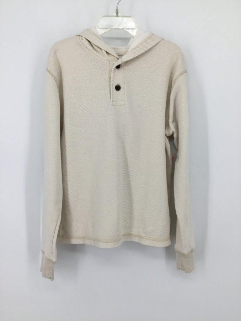 Old Navy Child Size 5 Cream Solid Shirt - boys