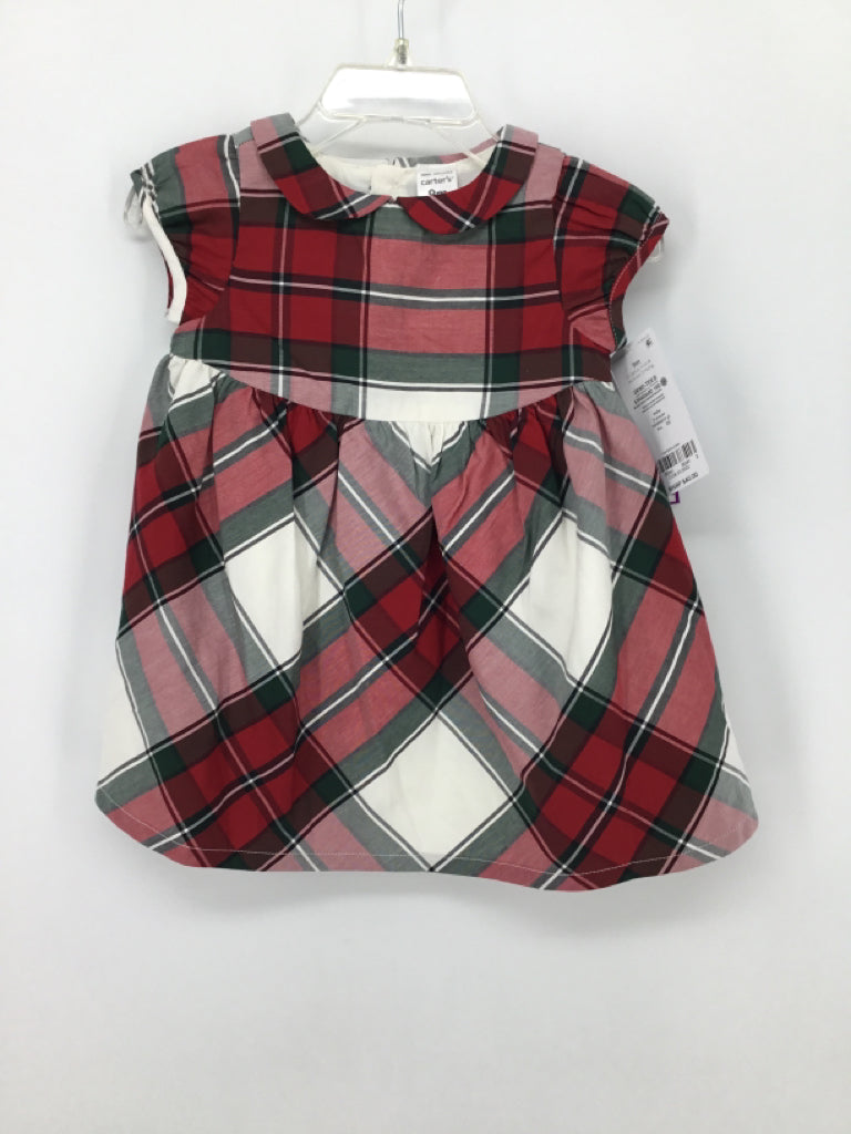 Carter's Child Size 9 Months Red Dress - girls