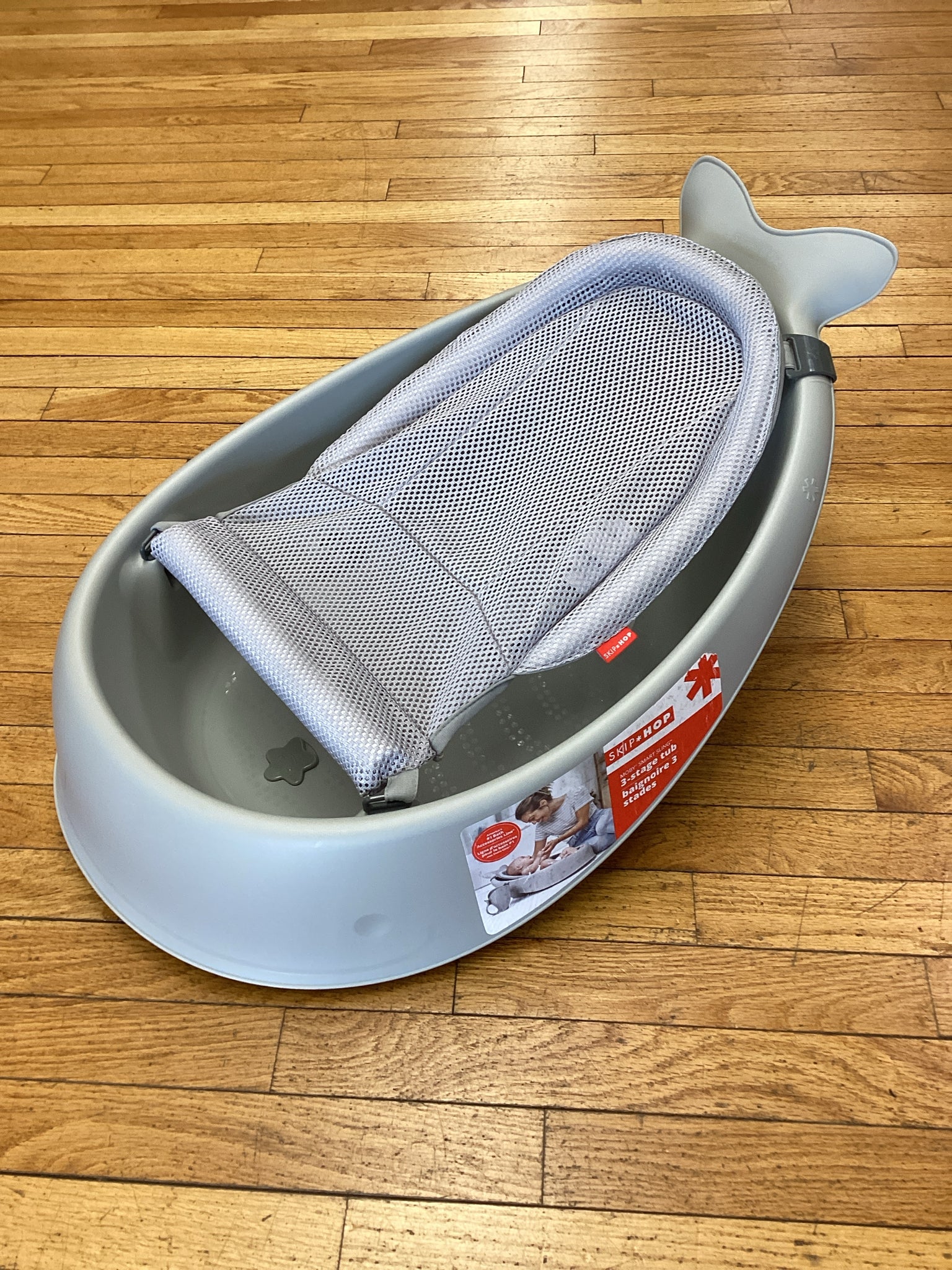 Skip Hop Gray Whale Bath Tub