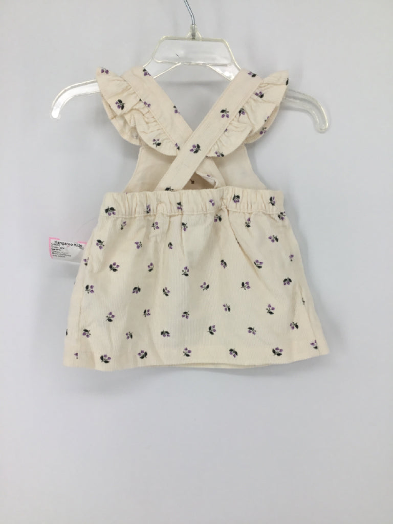 Carter's Child Size 3 Months Cream Dress - girls