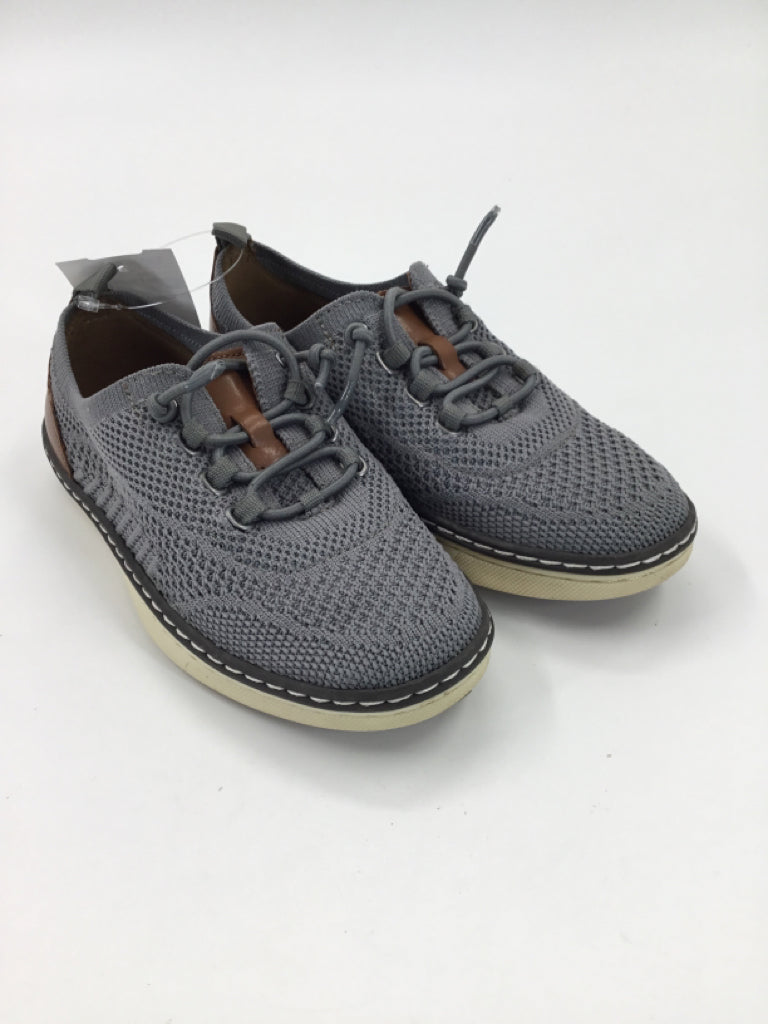 Johnston & Murphy Child Size 11 Gray Dress Shoes