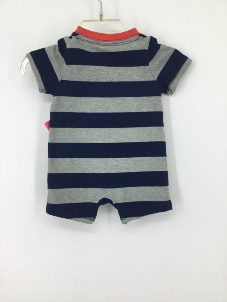 Cat & Jack Child Size Newborn Navy Stripe Outfit - boys