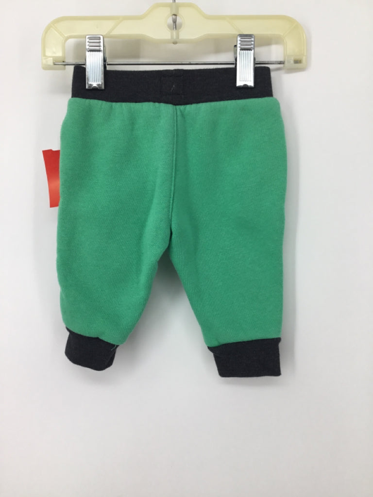 Baby Gap Child Size 0-3 Months Green Solid Sweatpants - boys