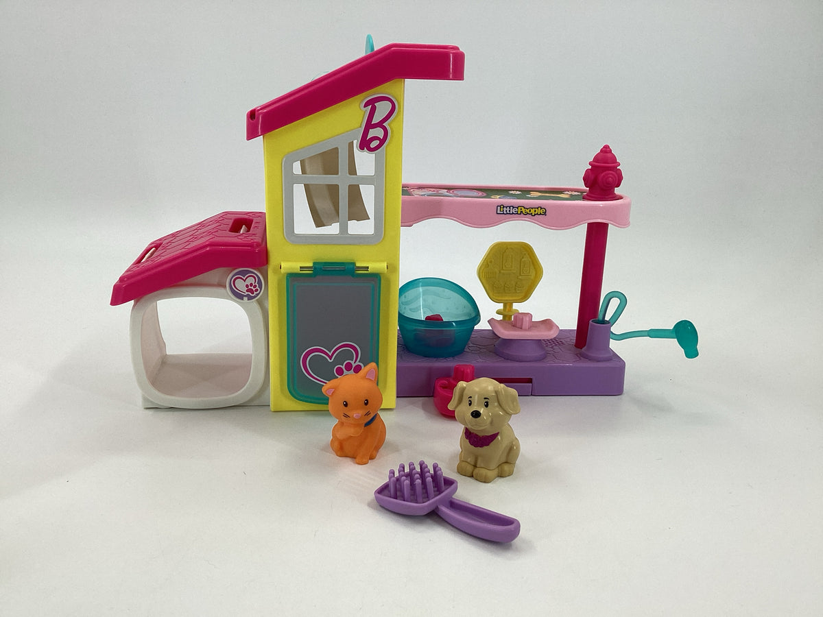 Fisher Price Little People Barbie Play & Care Pet Spa Playset