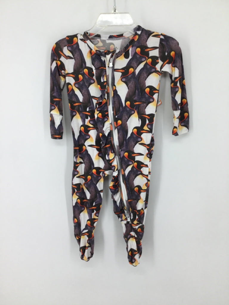 Muse Threads Child Size 3-6 Months Black Sleepers