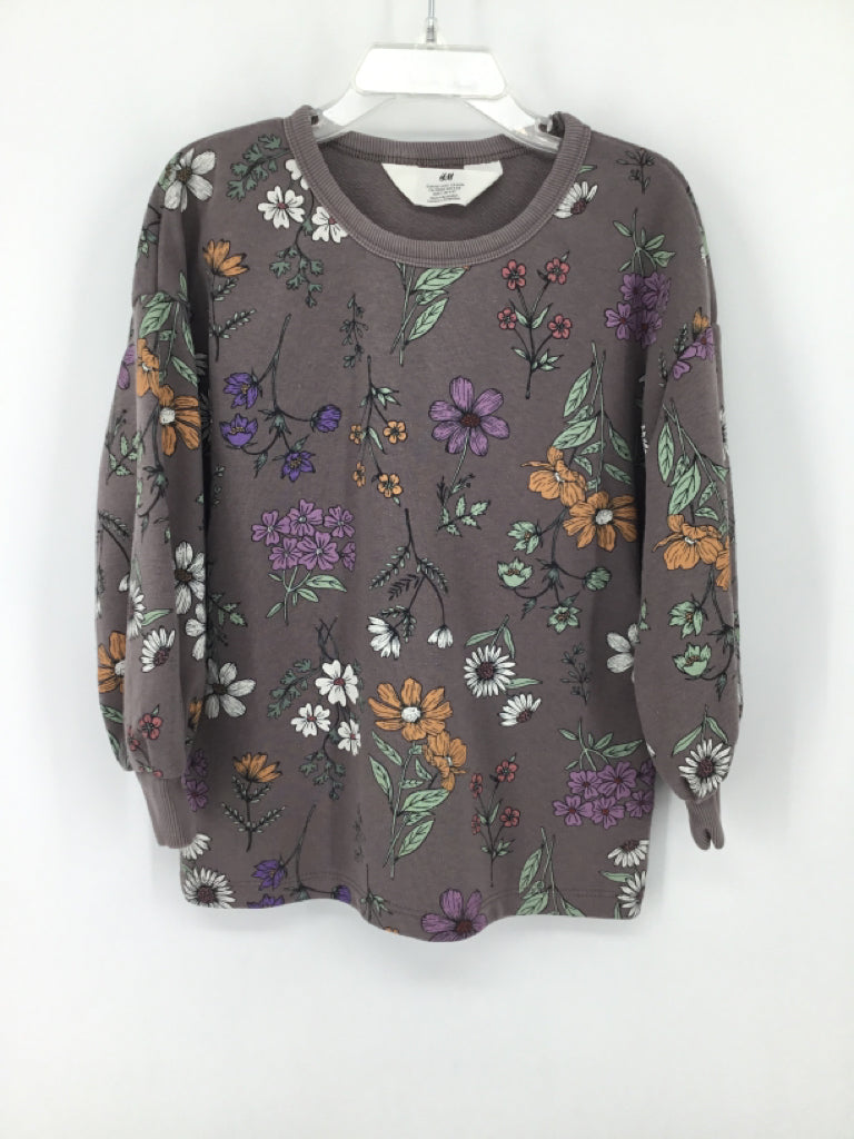 H & M Child Size 5 Purple Sweatshirt - girls
