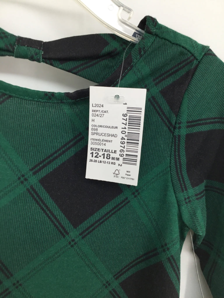 Childrens Place Child Size 12-18 Months Green Shirt - girls