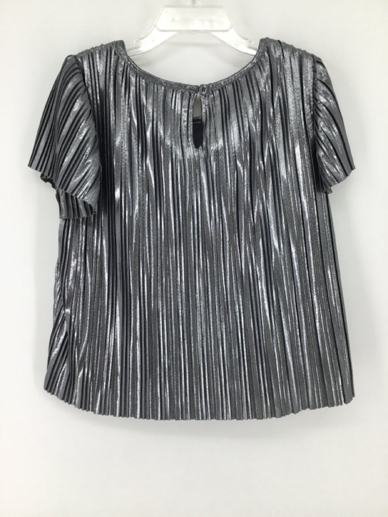 Cat & Jack Child Size 6 Silver Shirt - girls
