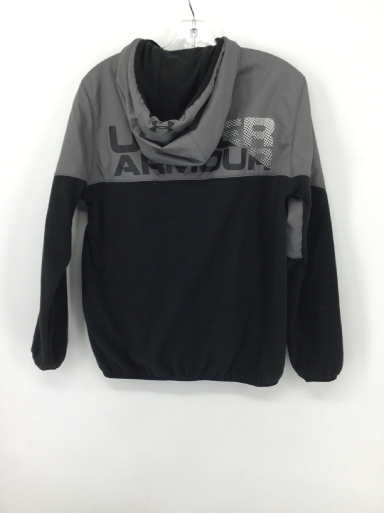 Under Armour Child Size 10 Black Solid Jacket - boys