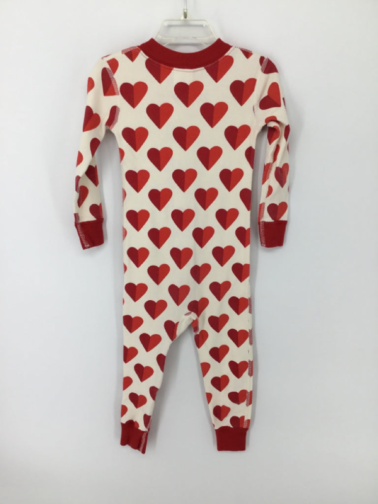Hanna Andersson Child Size 3 Red Pajamas - girls