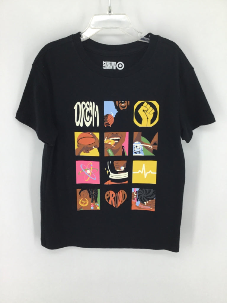 Target Child Size 6 Black T-shirt - girls