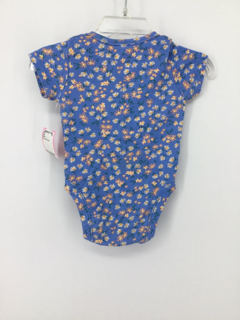 Old Navy Child Size 3-6 Months Blue Onesie