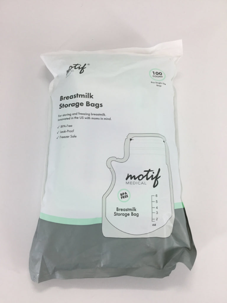 Motif Medical Breastmilk Storage Bags - 100ct