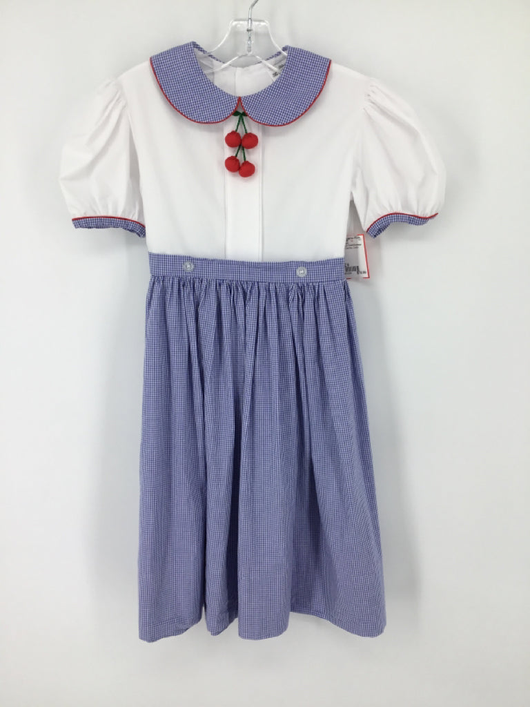 Women's Closet Exchange Child Size 8 Blue Dress - girls