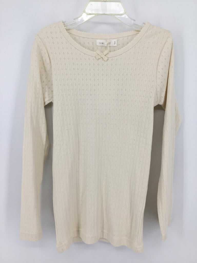 Jamie Kay Child Size 7 Cream Shirt - girls