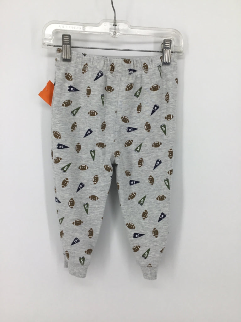 First Impressions Child Size 24 Months Gray Sports Pants - boys