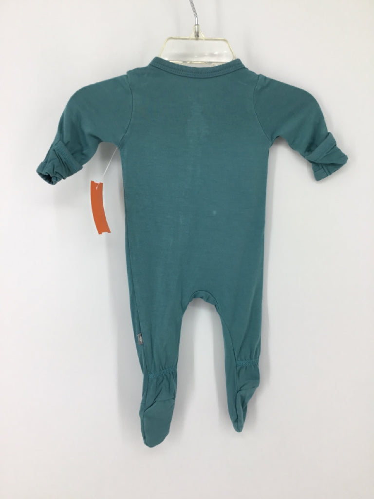 Kyte Child Size Preemie Teal Sleepers