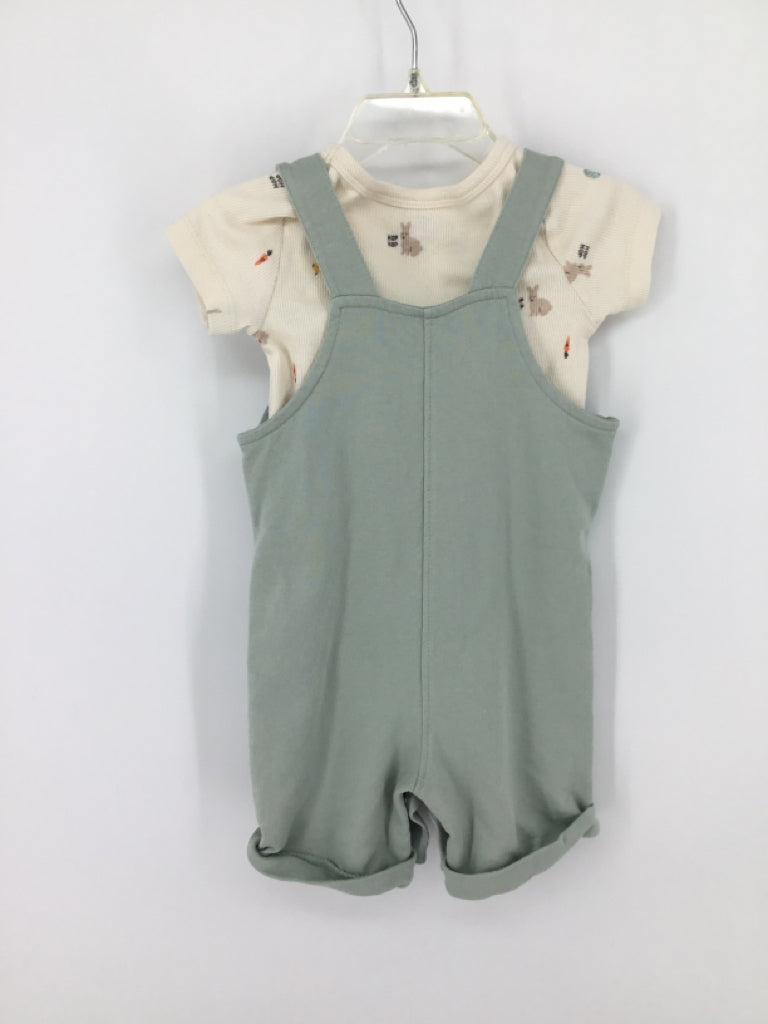 Carter's Child Size 12 Months Green Easter Outfit