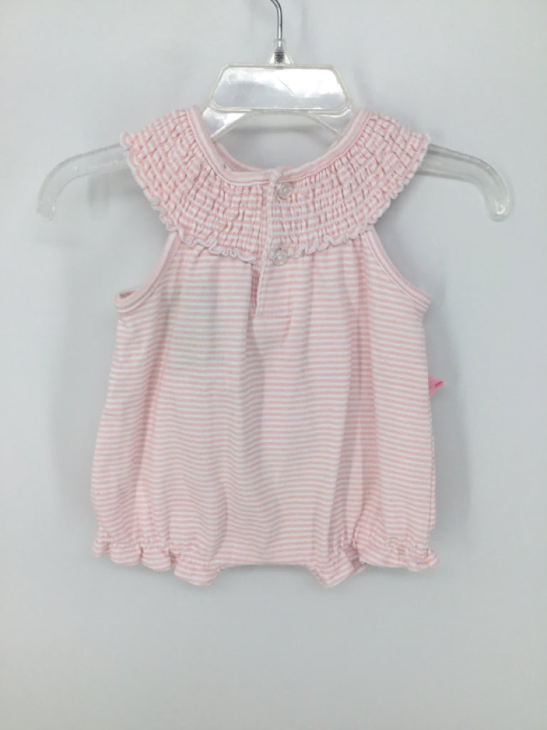Mudpie Child Size 0-3 Months Pink Outfit - girls