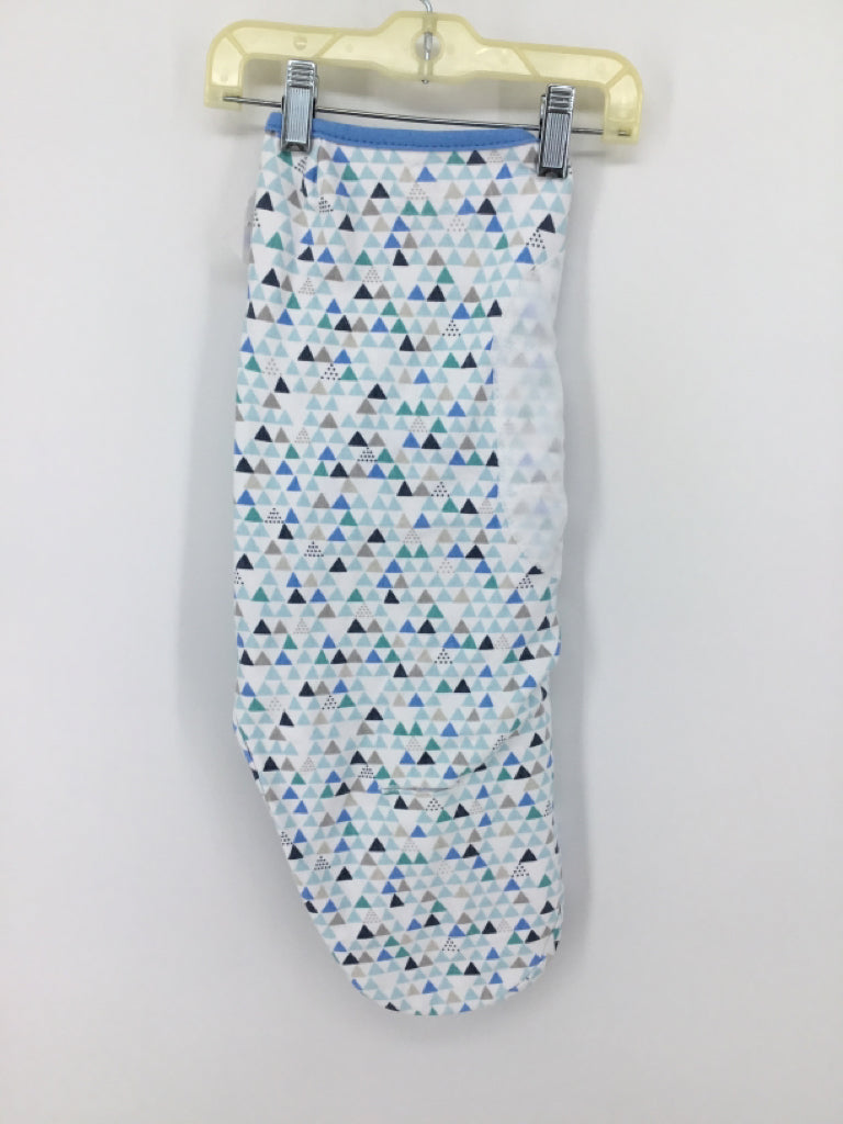 Swaddle Me Child Size L Blue Print Swaddle