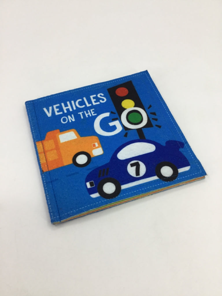 Vehicles on the Go Felt Book