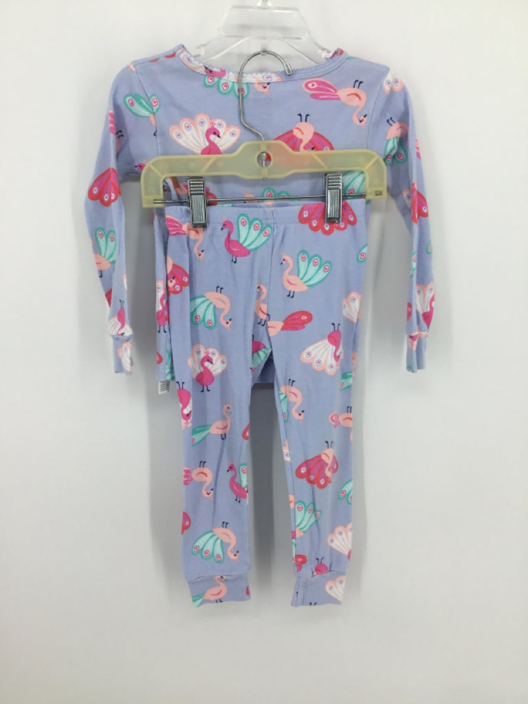 Carter's Child Size 3 Months Blue Pajamas - girls