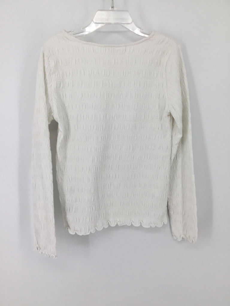 H & M Child Size 6 White Shirt - girls