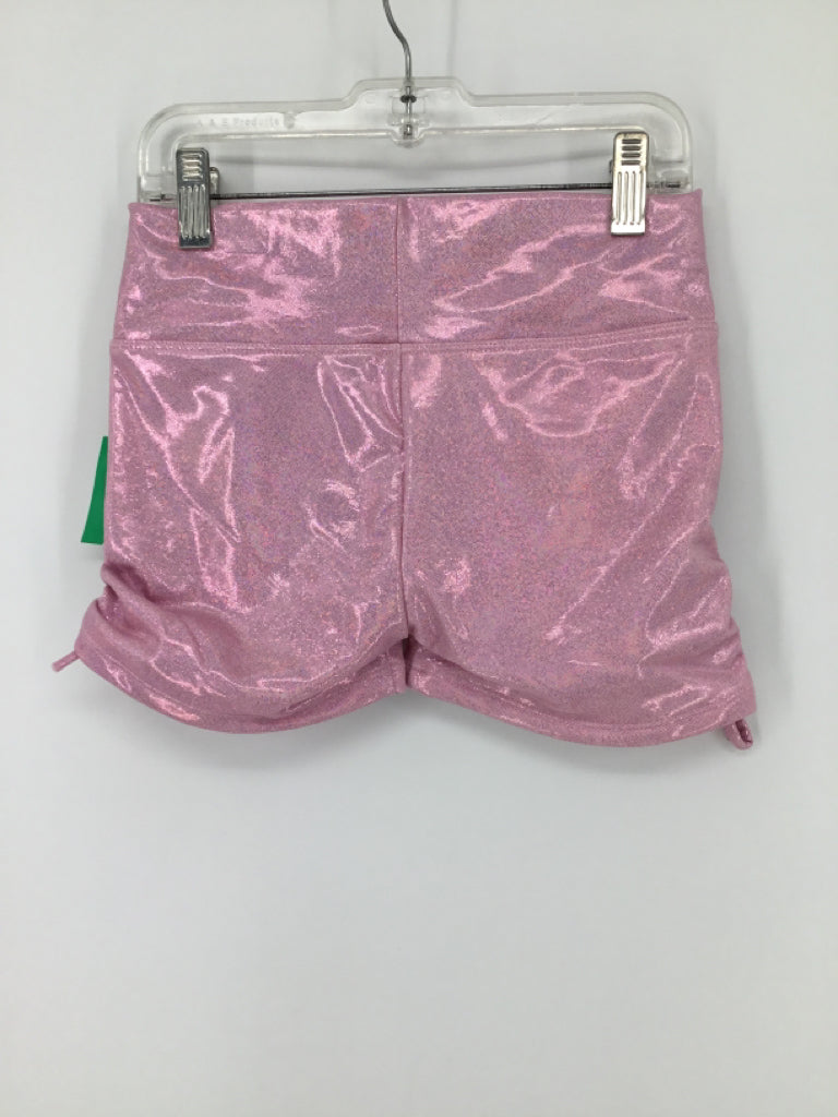 Justice Child Size 10 Pink Shorts - girls