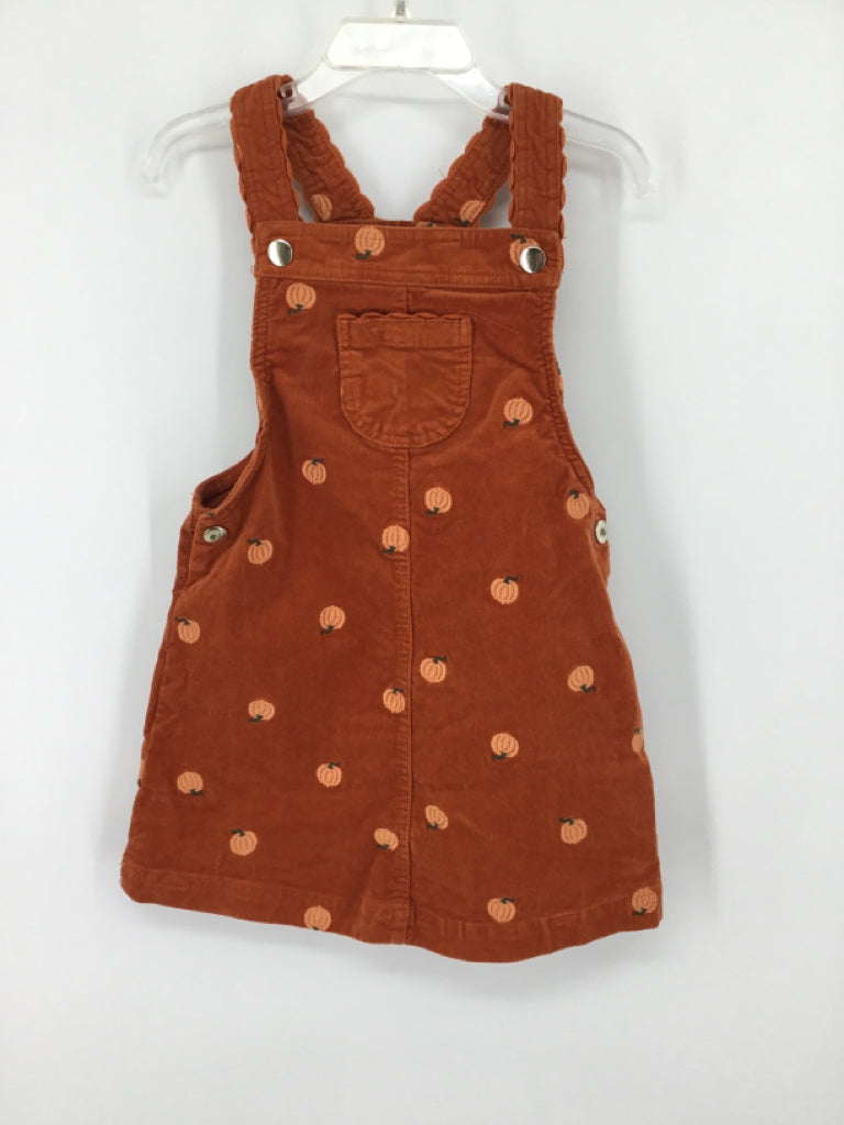 MAX Studio Child Size 4 Orange Halloween Dress