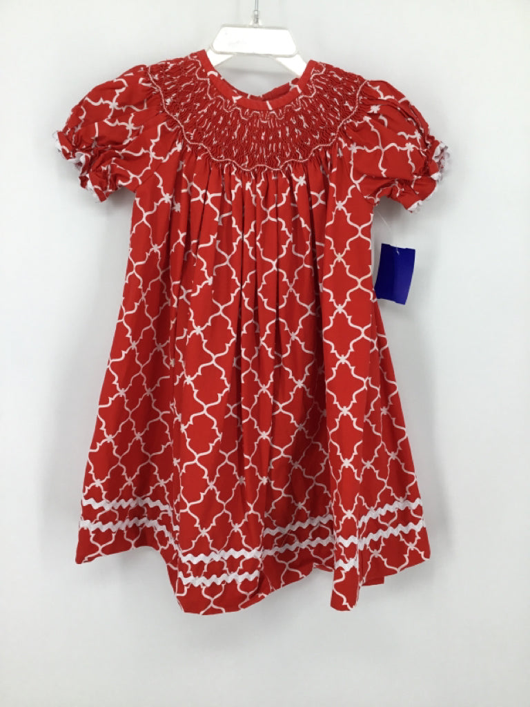 Banana Split Child Size 2 Red Dress - girls