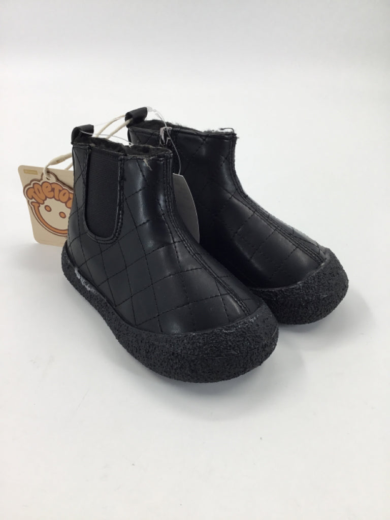 ToeTots Child Size 8.5 Toddler Black Boots