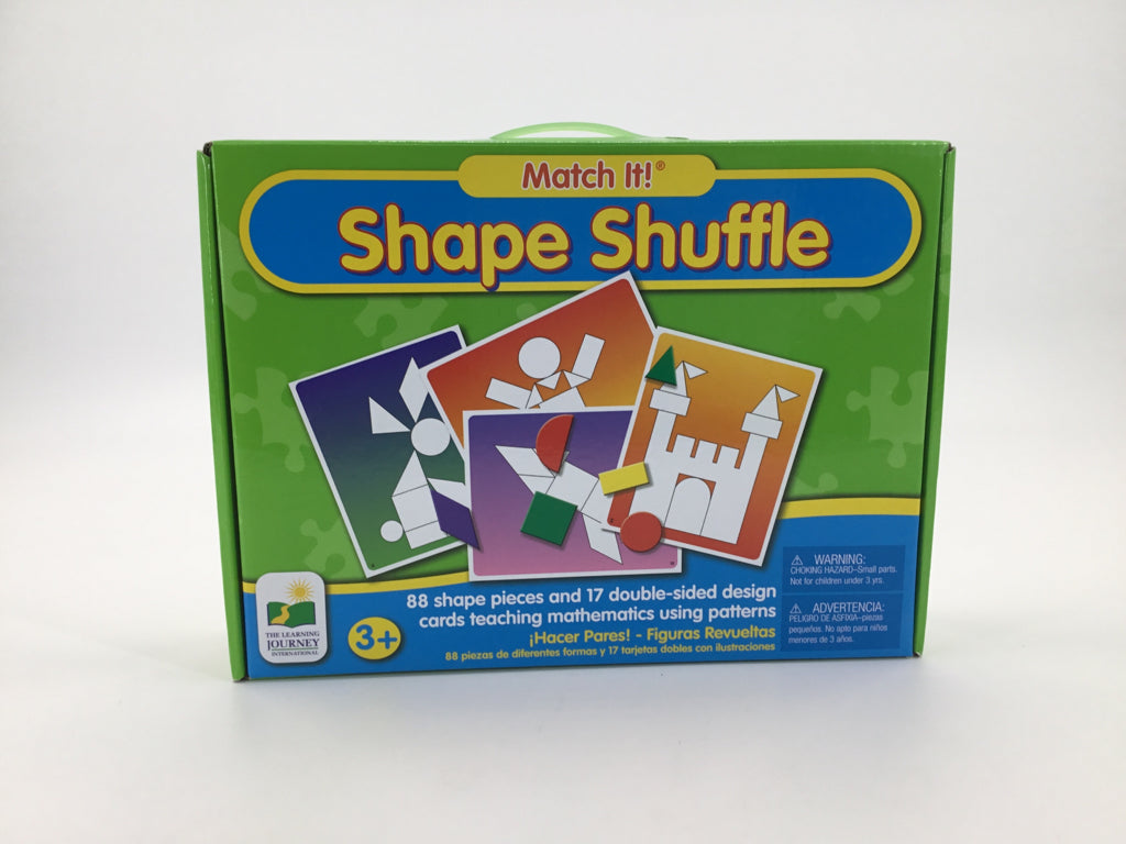 The Learning Journey Match It! Shape Shuffle