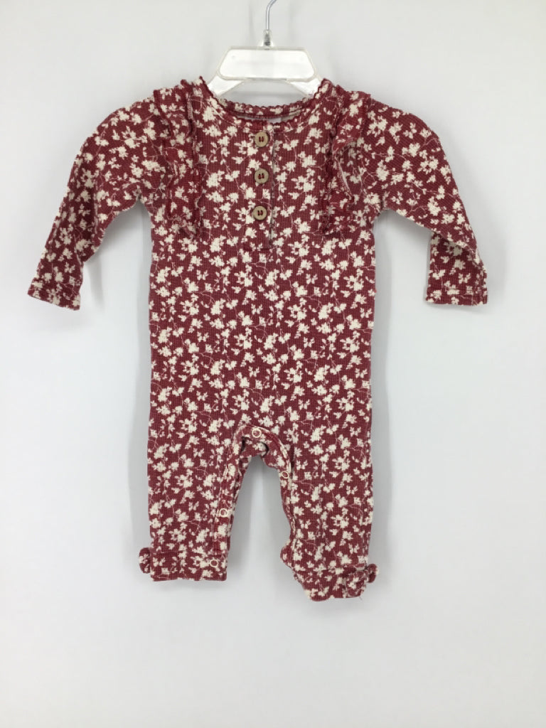 Laura Ashley Child Size 3-6 Months Red Outfit - girls
