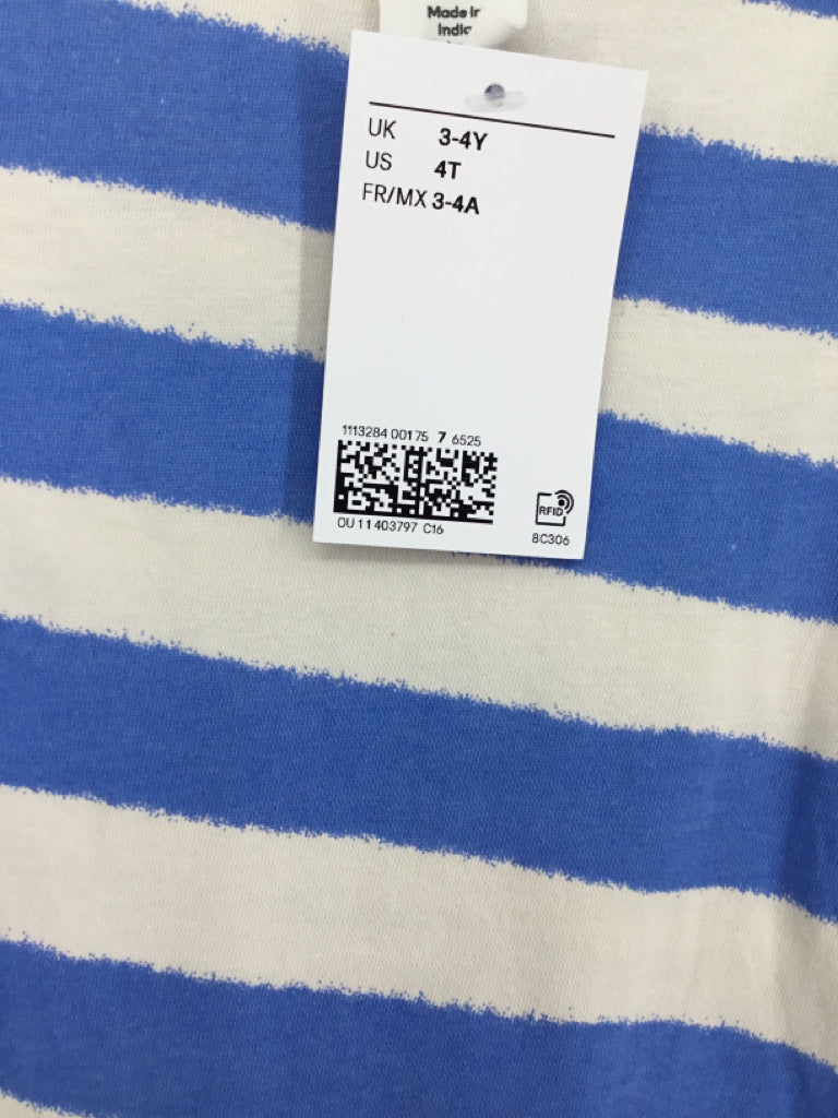 H & M Child Size 4 Blue T-shirt - girls