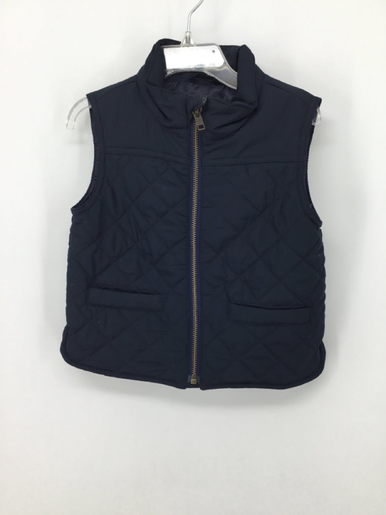 Crewcuts Child Size 2 Navy Solid Vest - boys