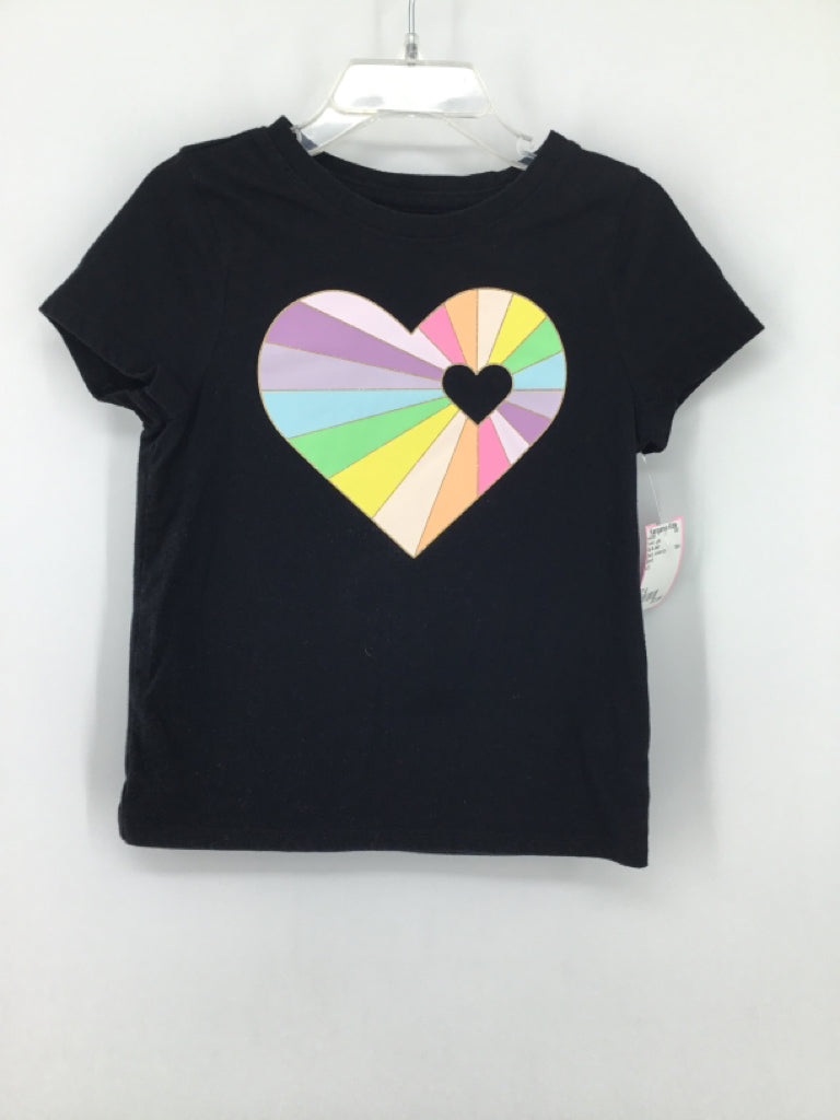 Cat & Jack Child Size 4 Black T-shirt - girls