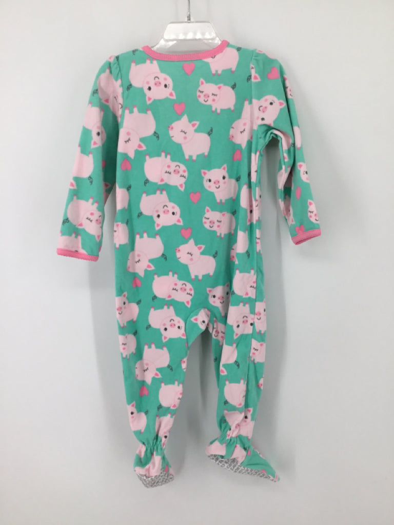 Simple Joys made by Carters Child Size 24 Months Teal Sleepers
