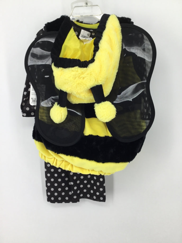 Target Child Size 12-18 Months Black Bumble Bee Halloween Costume