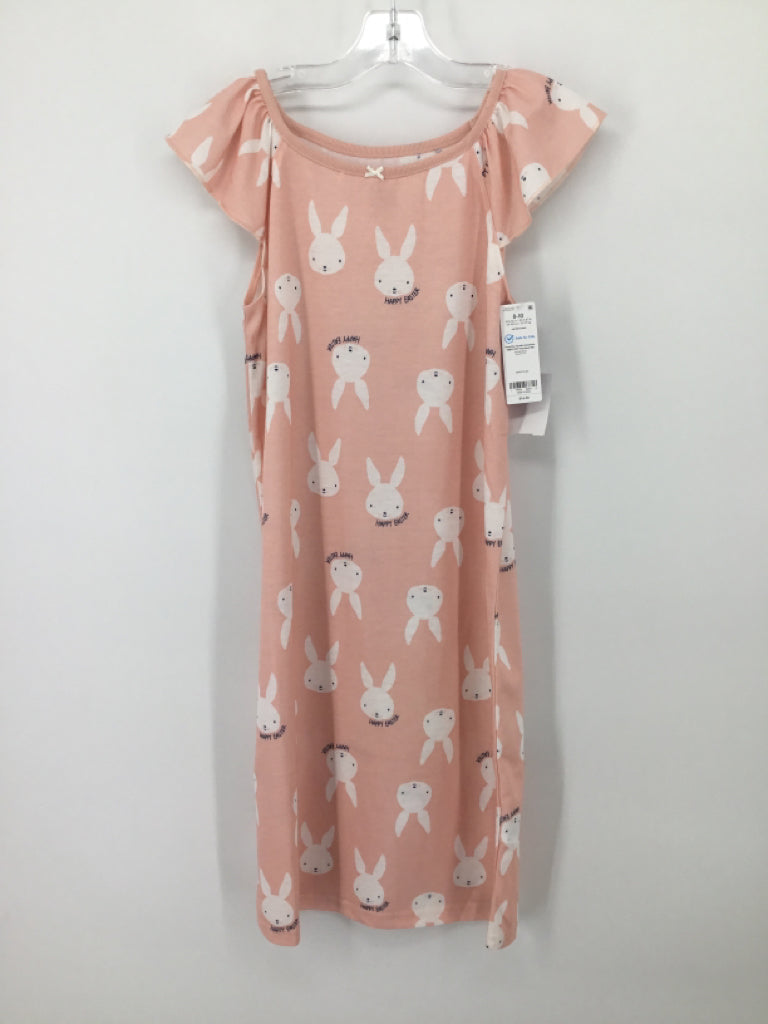 Carter's Child Size 8 Pink Easter Pajamas
