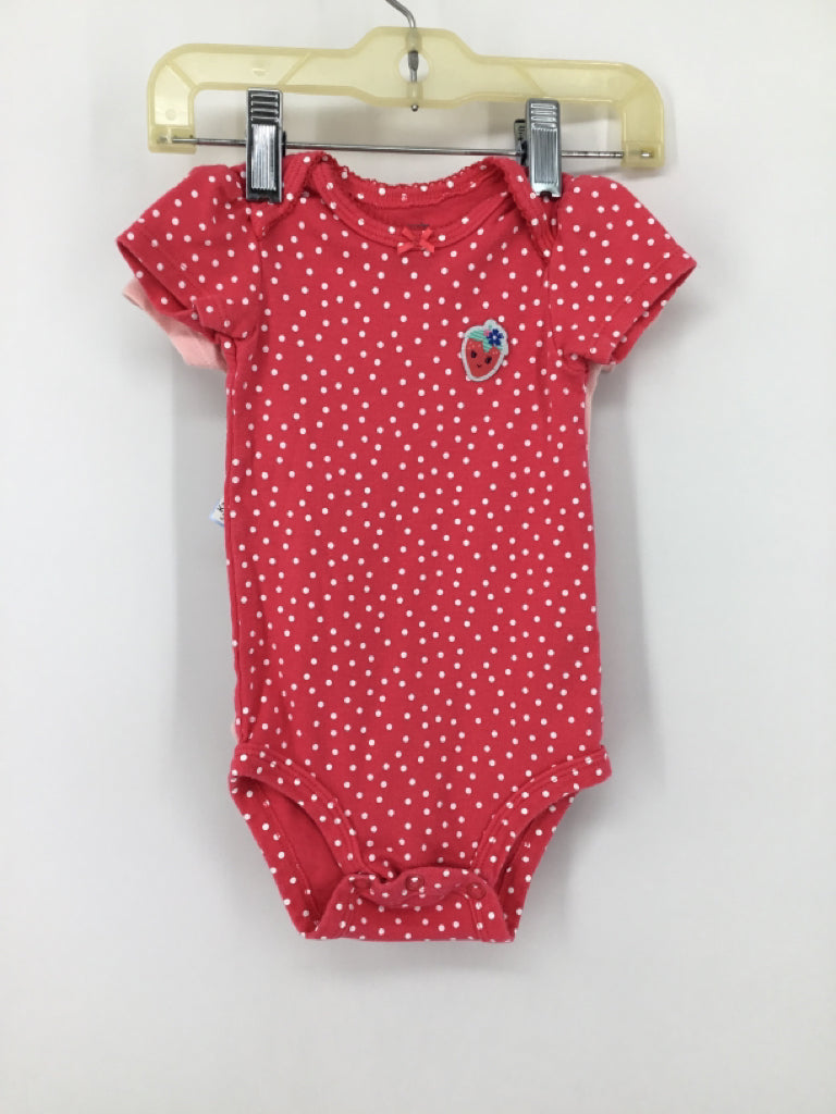 Carter's Child Size 6 Months Pink Onesie