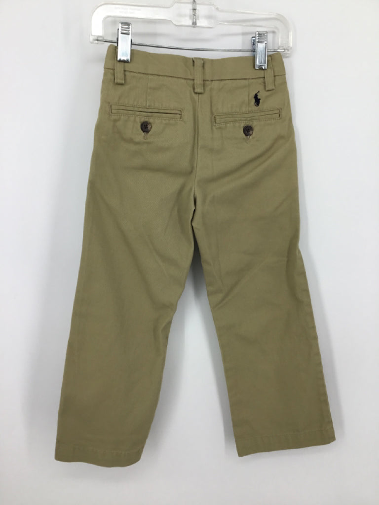 Ralph Lauren Child Size 5 Tan Solid Pants - boys