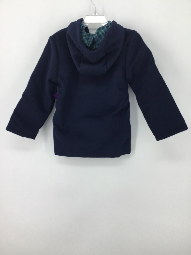 Sugar Dumplin Kids Child Size 5 Navy Solid Outerwear - boys
