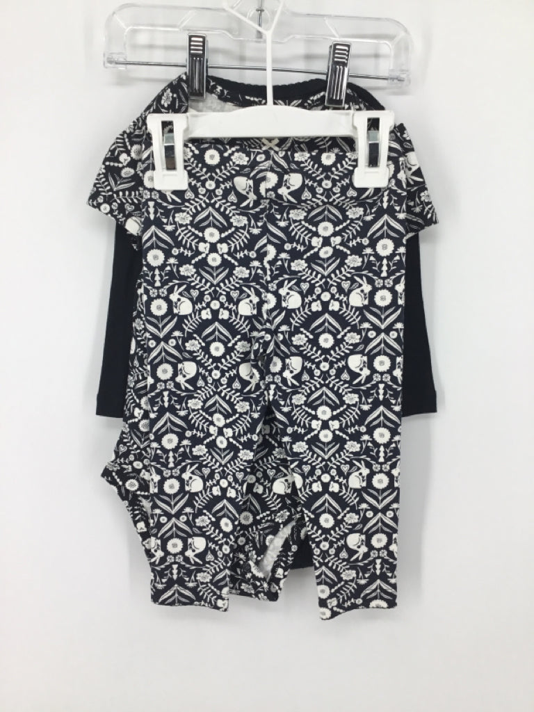 Carter's Child Size 12 Months Black Outfit - girls
